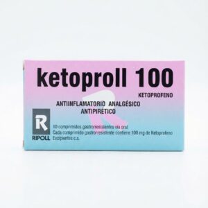 ketoproll ketoprofeno 10 comp 100 mg