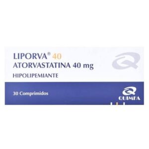 atorvastatina 40 x30 comp liporva